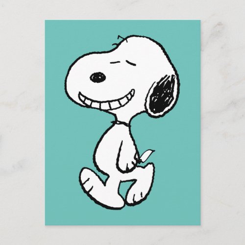 Peanuts  Snoopy Smile Postcard