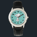 Peanuts | Snoopy Smile Watch<br><div class="desc">Snoopy is the loveable pet beagle of Charlie Brown in the comic strip Peanuts by Charles M. Schulz. Check out this cute Peanuts design featuring Snoopy dancing.</div>