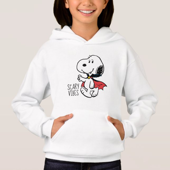 Peanuts | Snoopy Smiling Vampire Hoodie (Front)