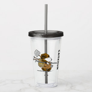 Peanuts   Snoopy Snow Warrior Acrylic Tumbler