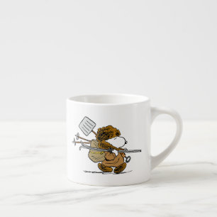Peanuts Snoopy Snow Warrior Espresso Cup