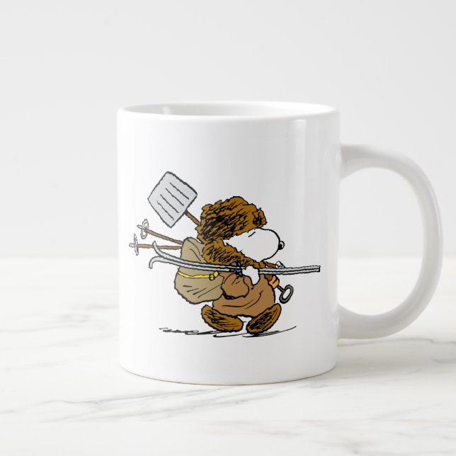 Peanuts | Snoopy Snow Warrior Giant Coffee Mug (Right)