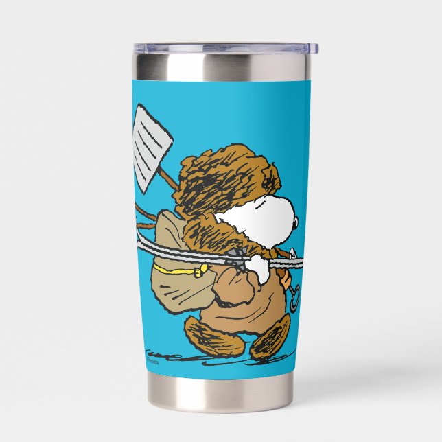 Peanuts | Snoopy Snow Warrior Insulated Tumbler (Left)
