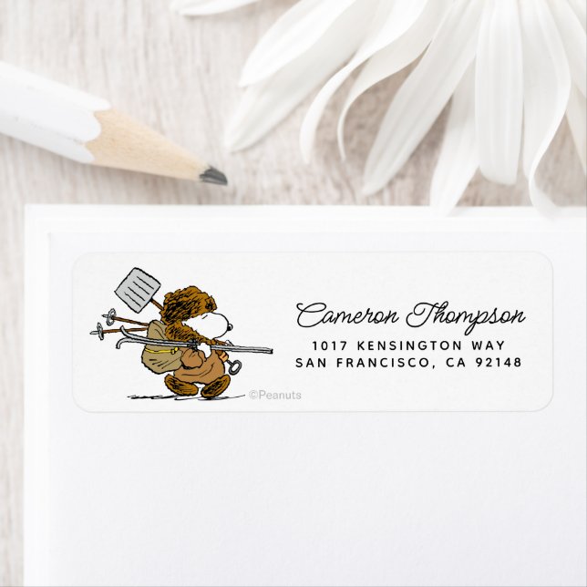 Peanuts | Snoopy Snow Warrior Label (Insitu)