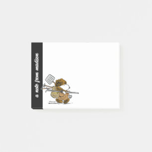 Peanuts Snoopy Snow Warrior Post-it Notes
