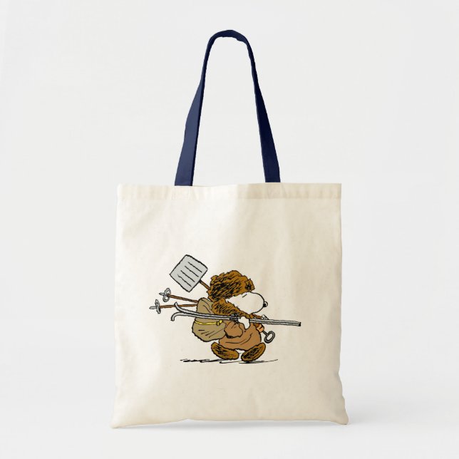 Peanuts | Snoopy Snow Warrior Tote Bag (Front)