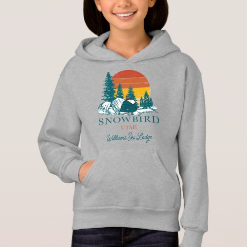 Peanuts  Snoopy Snowbird Utah Hoodie