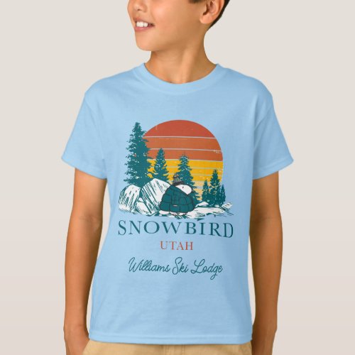 Peanuts  Snoopy Snowbird Utah T_Shirt