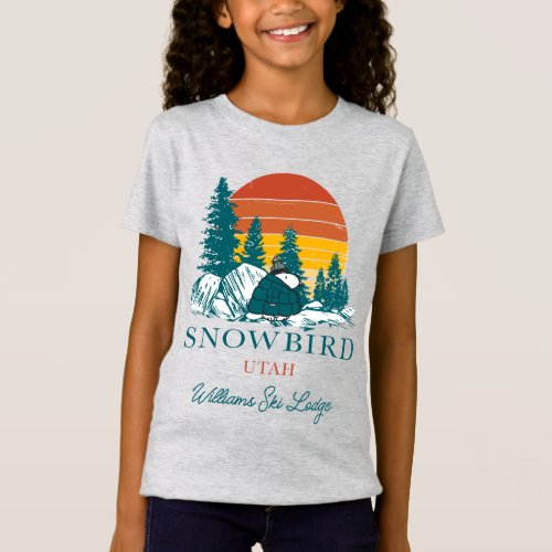 Peanuts  Snoopy Snowbird Utah T_Shirt