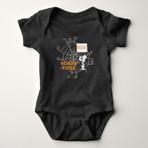 Peanuts  Snoopy So Cute Its Scary Baby Bodysuit