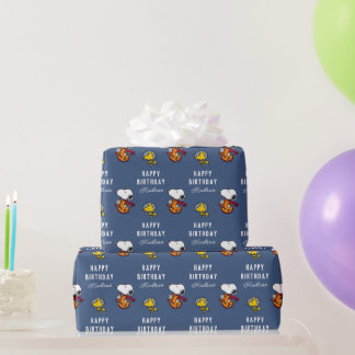 Peanuts | Snoopy Space Birthday Wrapping Paper