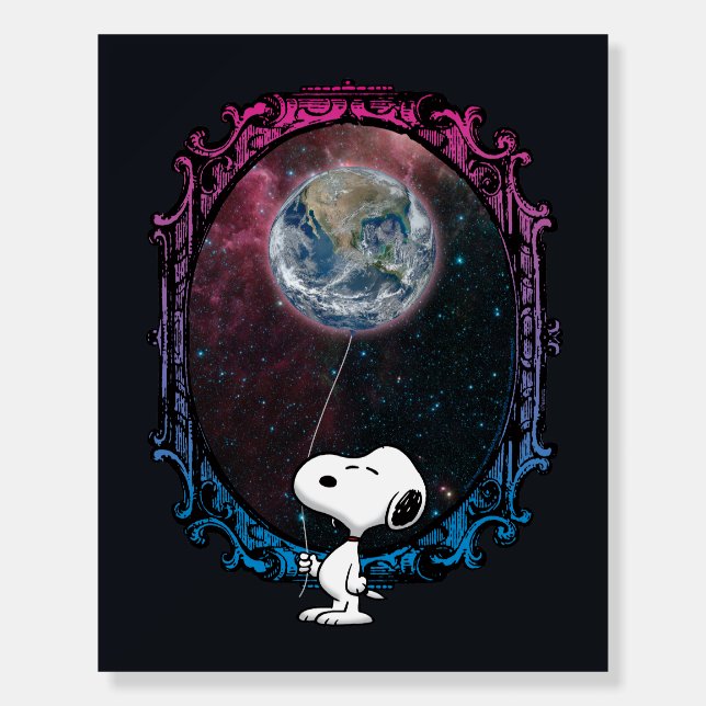 Peanuts | Snoopy Spaced Out Balloon Foam Board (Front)