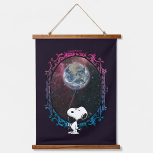 Peanuts   Snoopy Spaced Out Balloon Hanging Tapestry