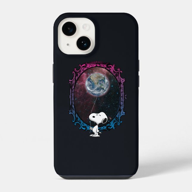 Peanuts | Snoopy Spaced Out Balloon Iphone Case (Back)