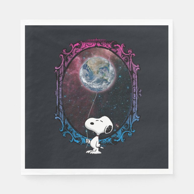 Peanuts | Snoopy Spaced Out Balloon Napkins (Front)