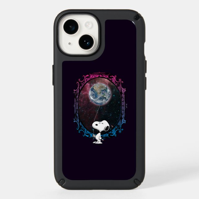 Peanuts | Snoopy Spaced Out Balloon Speck iPhone Case (Front)