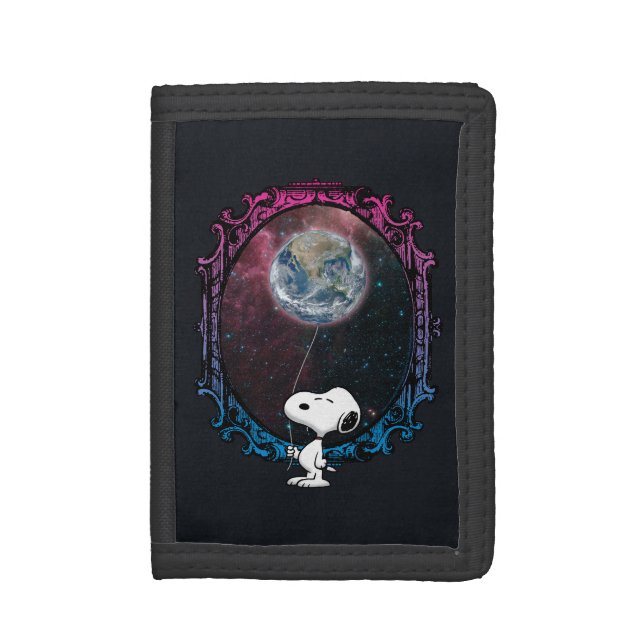 Peanuts | Snoopy Spaced Out Balloon Trifold Wallet (Front Vertical)