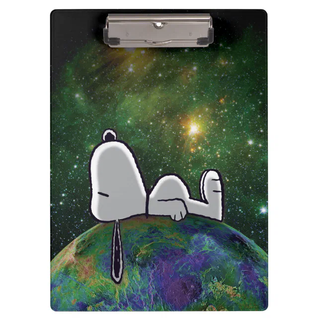 Peanuts | Snoopy Spaced Out Clipboard | Zazzle