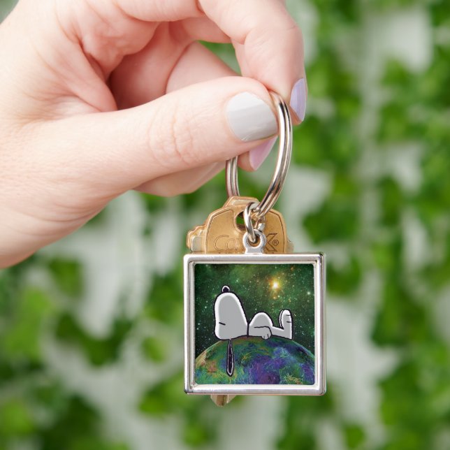 Peanuts | Snoopy Spaced Out Keychain (Hand)