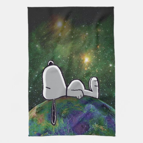 Peanuts  Snoopy Spaced Out Kitchen Towel