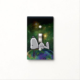 Peanuts   Snoopy Spaced Out Light Switch Cover