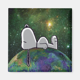 Peanuts Snoopy Spaced Out Magnet