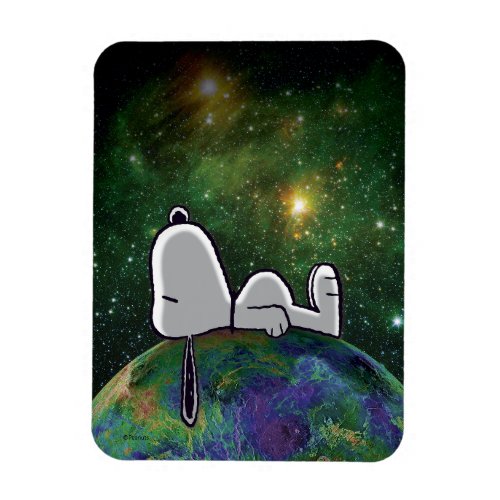 Peanuts  Snoopy Spaced Out Magnet