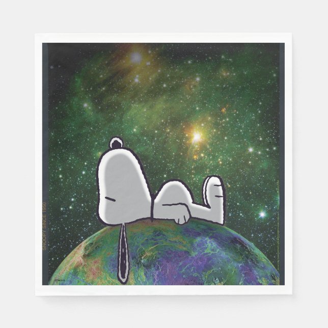 Peanuts | Snoopy Spaced Out Napkins (Front)