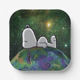Peanuts | Snoopy Spaced Out Paper Plates