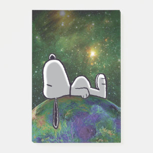 Peanuts Snoopy Spaced Out Post-it Notes