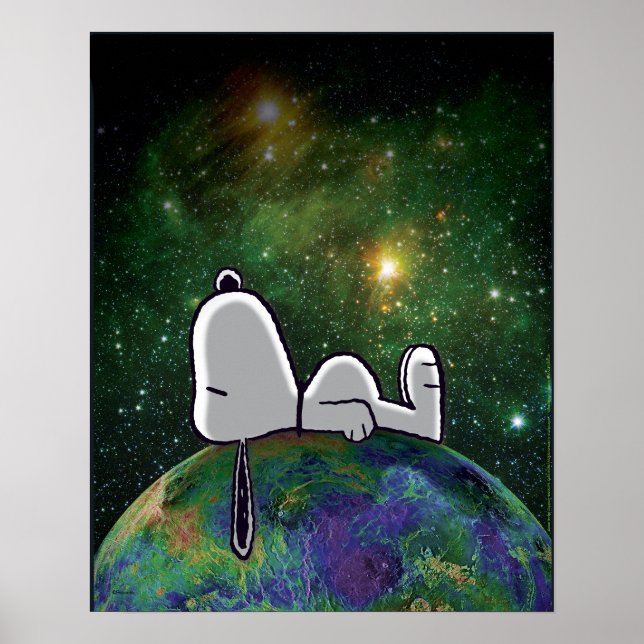 Peanuts | Snoopy Spaced Out Poster (Front)