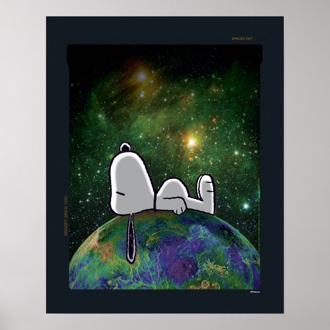 Peanuts | Snoopy Spaced Out Poster (Front)