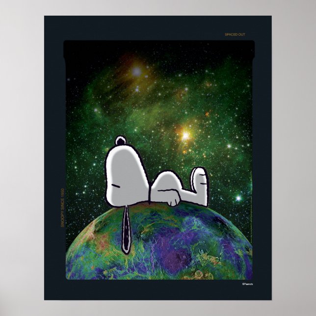 Peanuts | Snoopy Spaced Out Poster (Front)