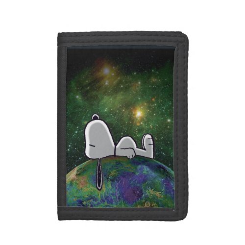 Peanuts  Snoopy Spaced Out Trifold Wallet