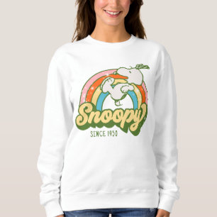 Peanuts Snoopy Sparkle Rainbow Sweatshirt