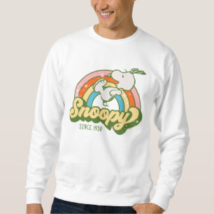 Peanuts   Snoopy Sparkle Rainbow Sweatshirt