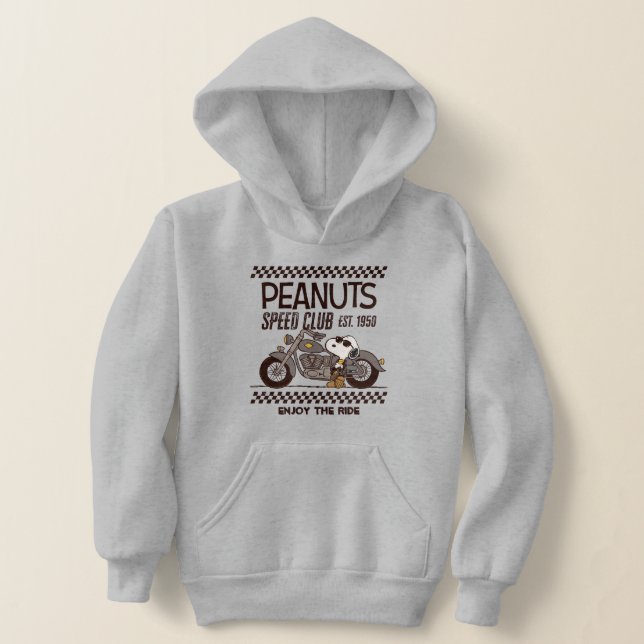 Peanuts | Snoopy Speed Club Hoodie (Laydown)