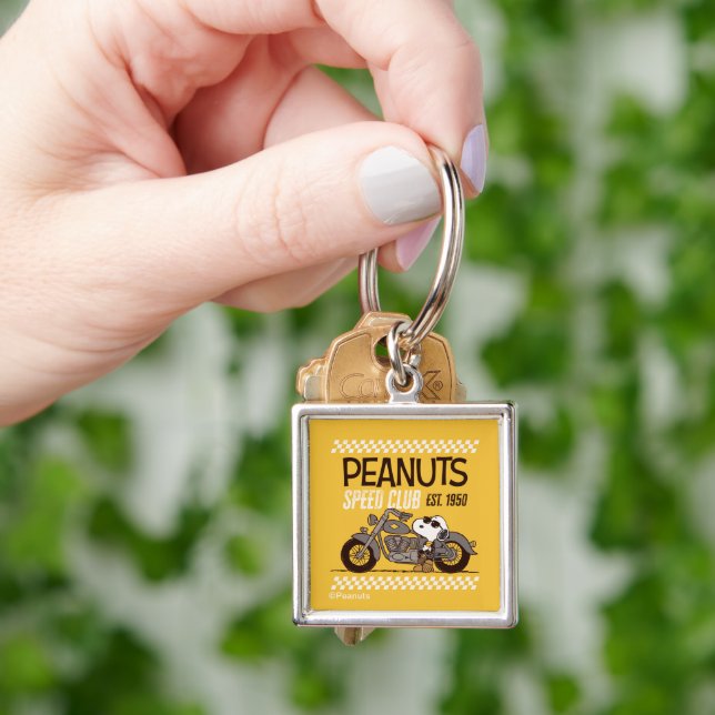 Peanuts | Snoopy Speed Club Keychain (Hand)