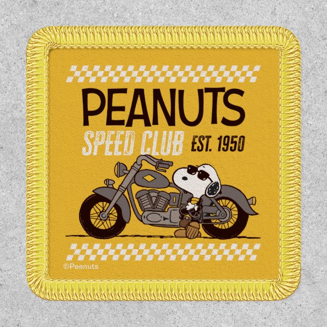 Peanuts | Snoopy Speed Club Patch (Front)