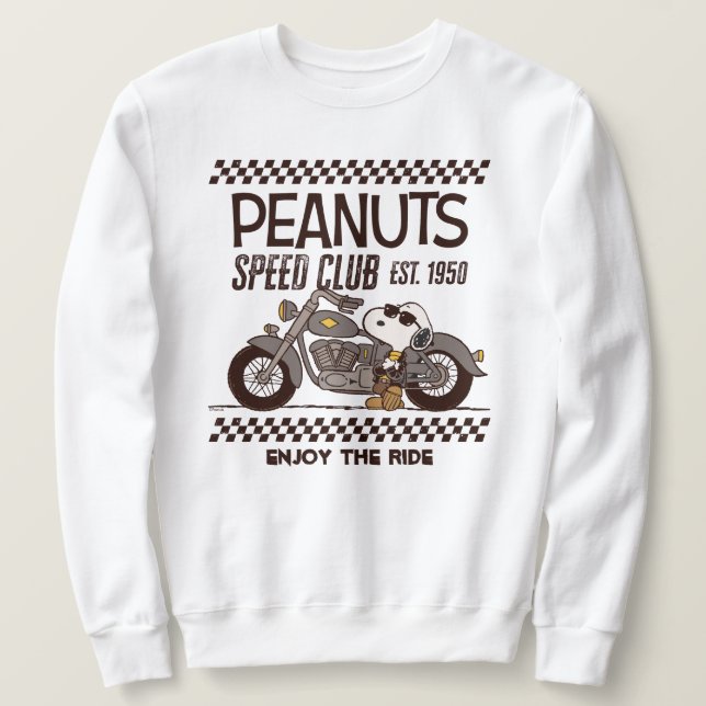 Peanuts | Snoopy Speed Club Sweatshirt (Design Front)