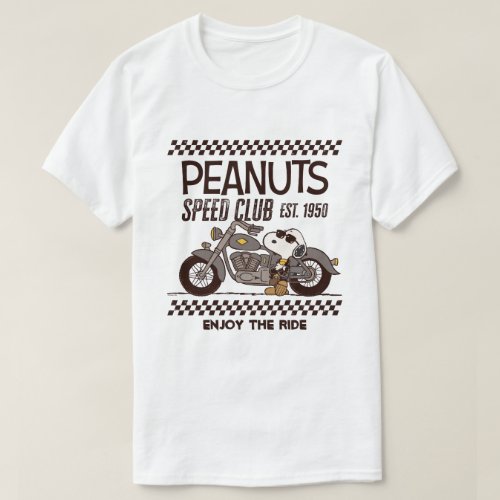 Peanuts  Snoopy Speed Club T_Shirt