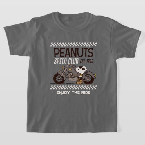 Peanuts  Snoopy Speed Club T_Shirt