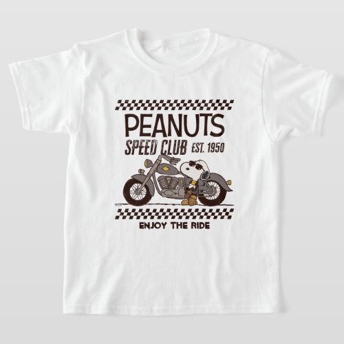 Peanuts  Snoopy Speed Club T_Shirt