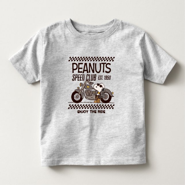 Peanuts | Snoopy Speed Club Toddler T-shirt (Front)
