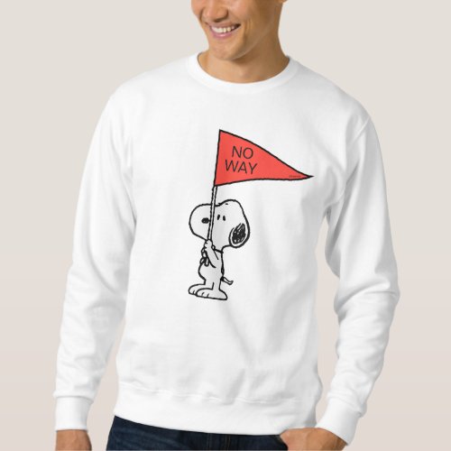 Peanuts  Snoopy Sports Rah Rah Sweatshirt