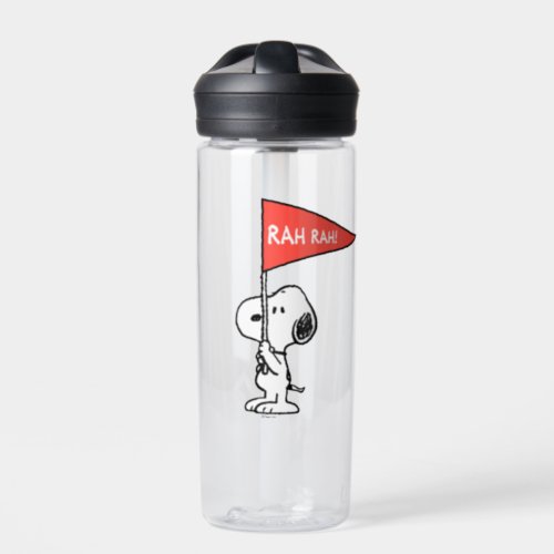 Peanuts  Snoopy Sports Rah Rah Water Bottle