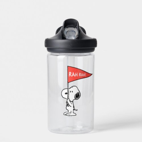 Peanuts  Snoopy Sports Rah Rah Water Bottle