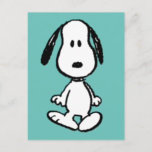 Peanuts Snoopy Standing Tall Postcard