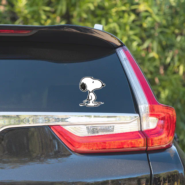 Snoopy Brain Sticker Peanuts | Snoopy Sticker | Zazzle