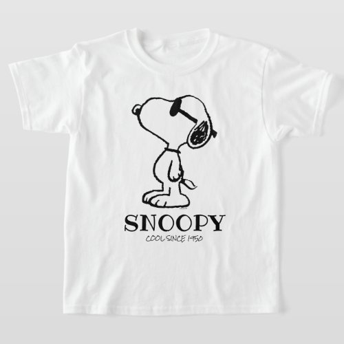 Peanuts  Snoopy Sunglasses Ponder T_Shirt